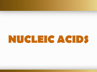 Nucleic Acids