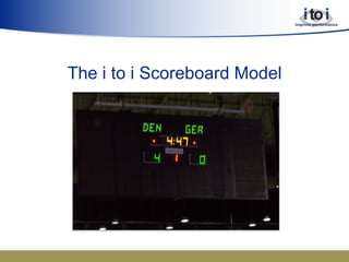 The i to i Scoreboard Model
 