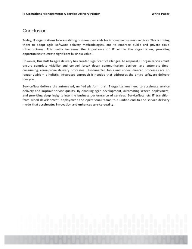 Service Delivery Methods | PAPER RESEARCH service delivery thesis