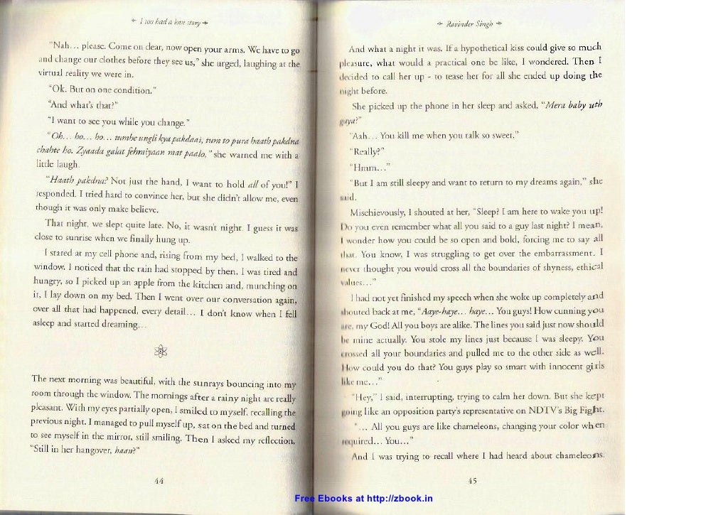 i too had a love story by ravinder singh summary