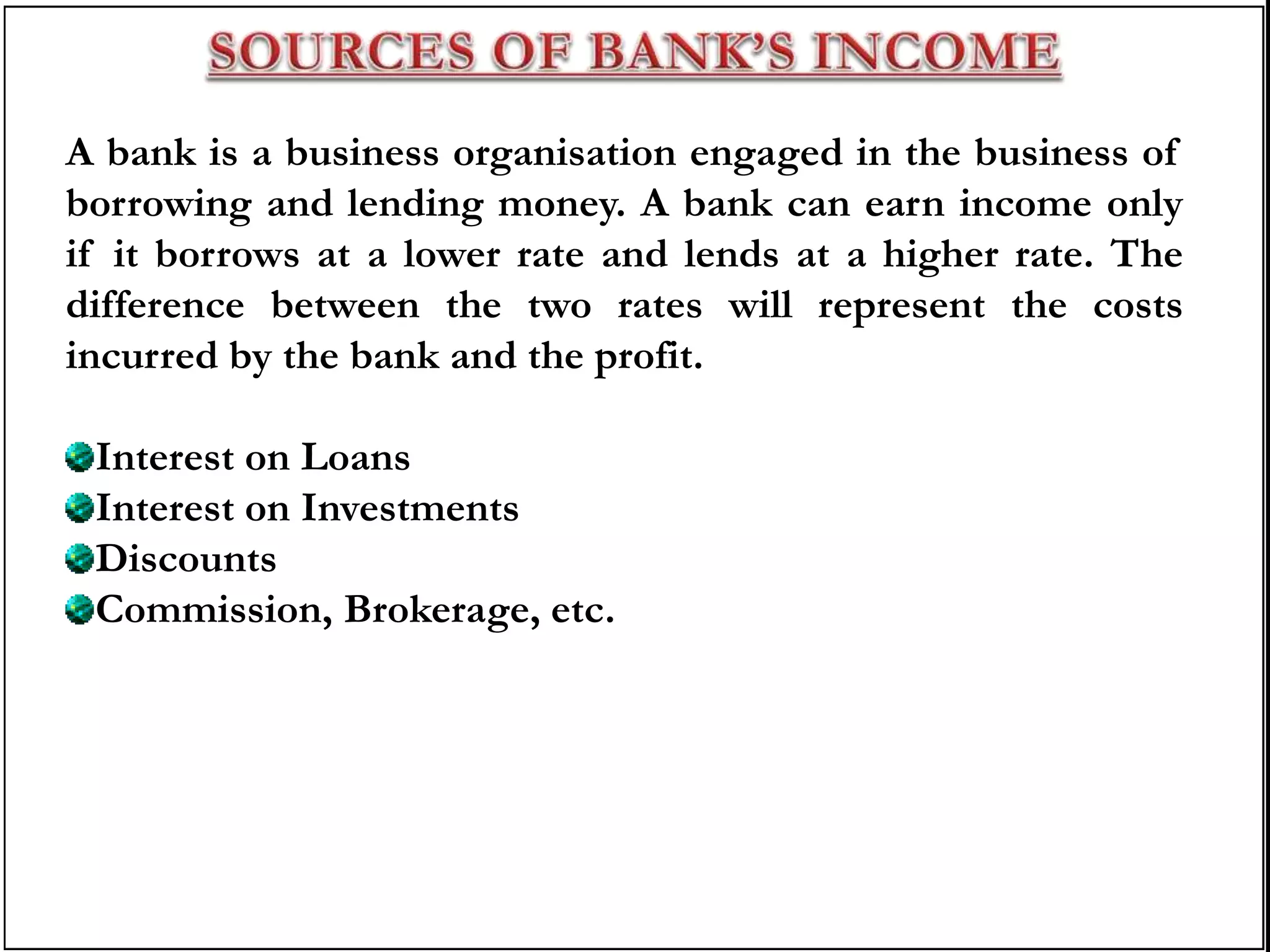 INTRODUCTION TO BANKING | PPTX