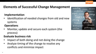 Leveraging Change Control for Security