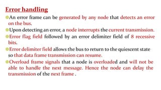 Embedded Networking - Serial Bus Communication Protocols – CAN BusCAN ...