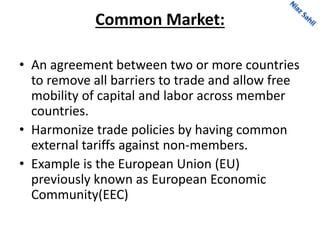 international trade and policy complete note