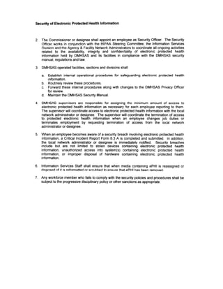 JTCMHC IS Policies