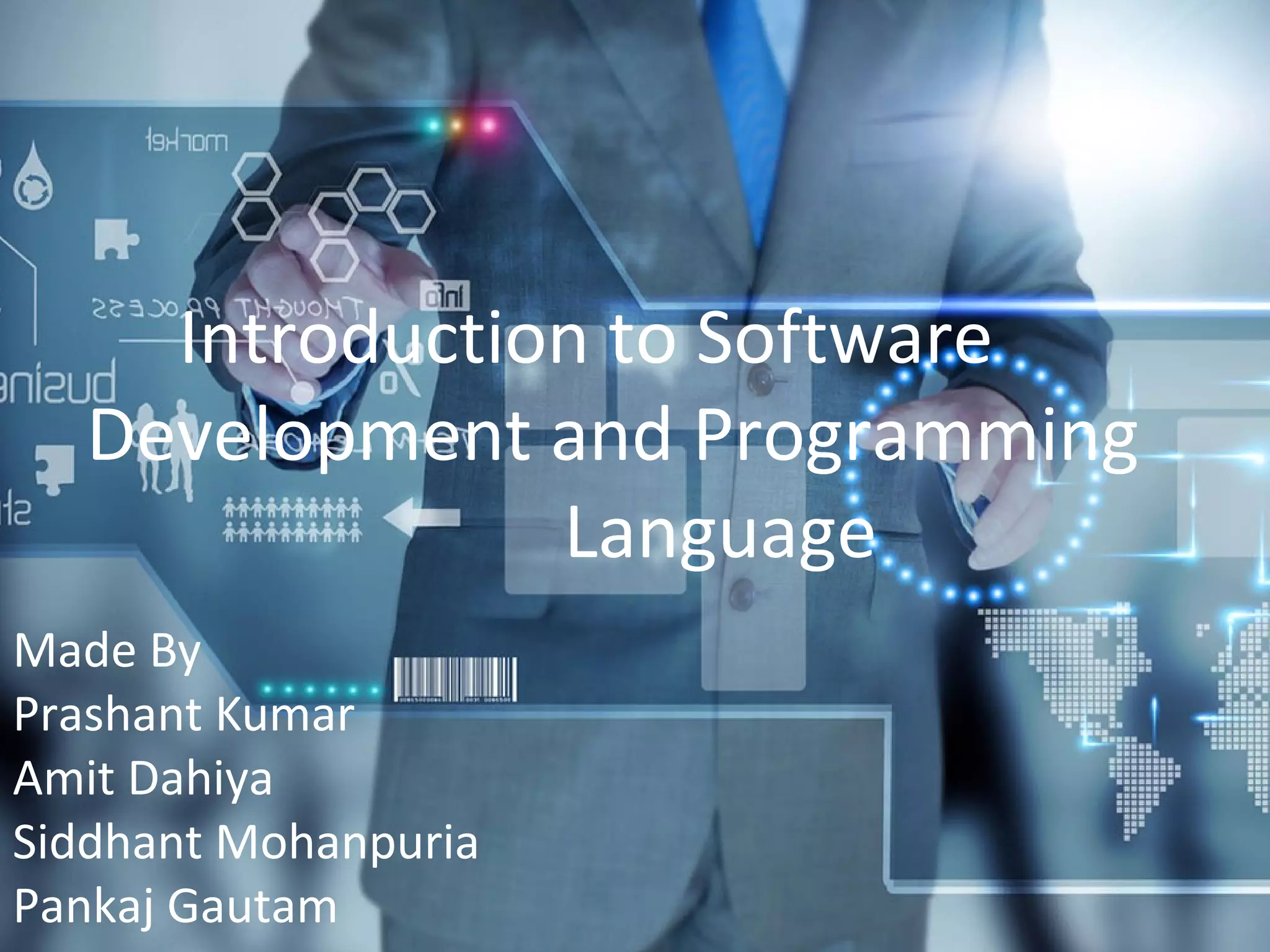 software development and programming languages | PPT