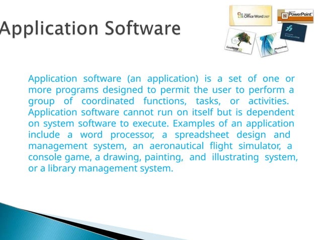 IT ppt (Software concepts) and its types | PPT