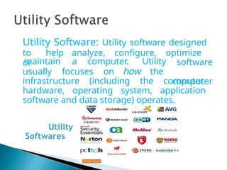 IT ppt (Software concepts) and its types | PPTX