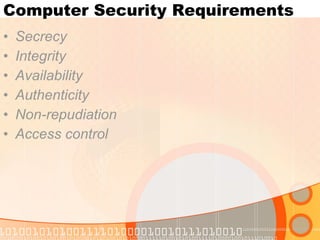 Computer Security | PPT