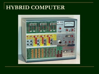 HYBRID COMPUTER
 
