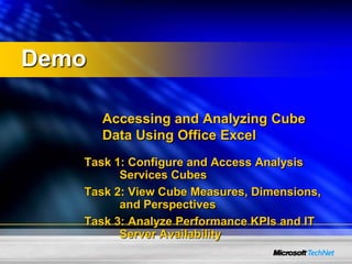 Bi For It Professionals Part 3   Building And Querying Multidimensional Cubes
