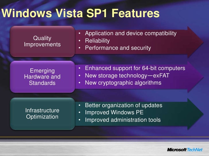 Windows Service Pack 1 Vista 64 Bit