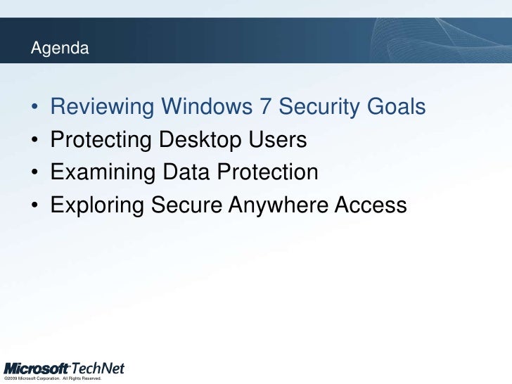 microsoft windows 7 security essentials
