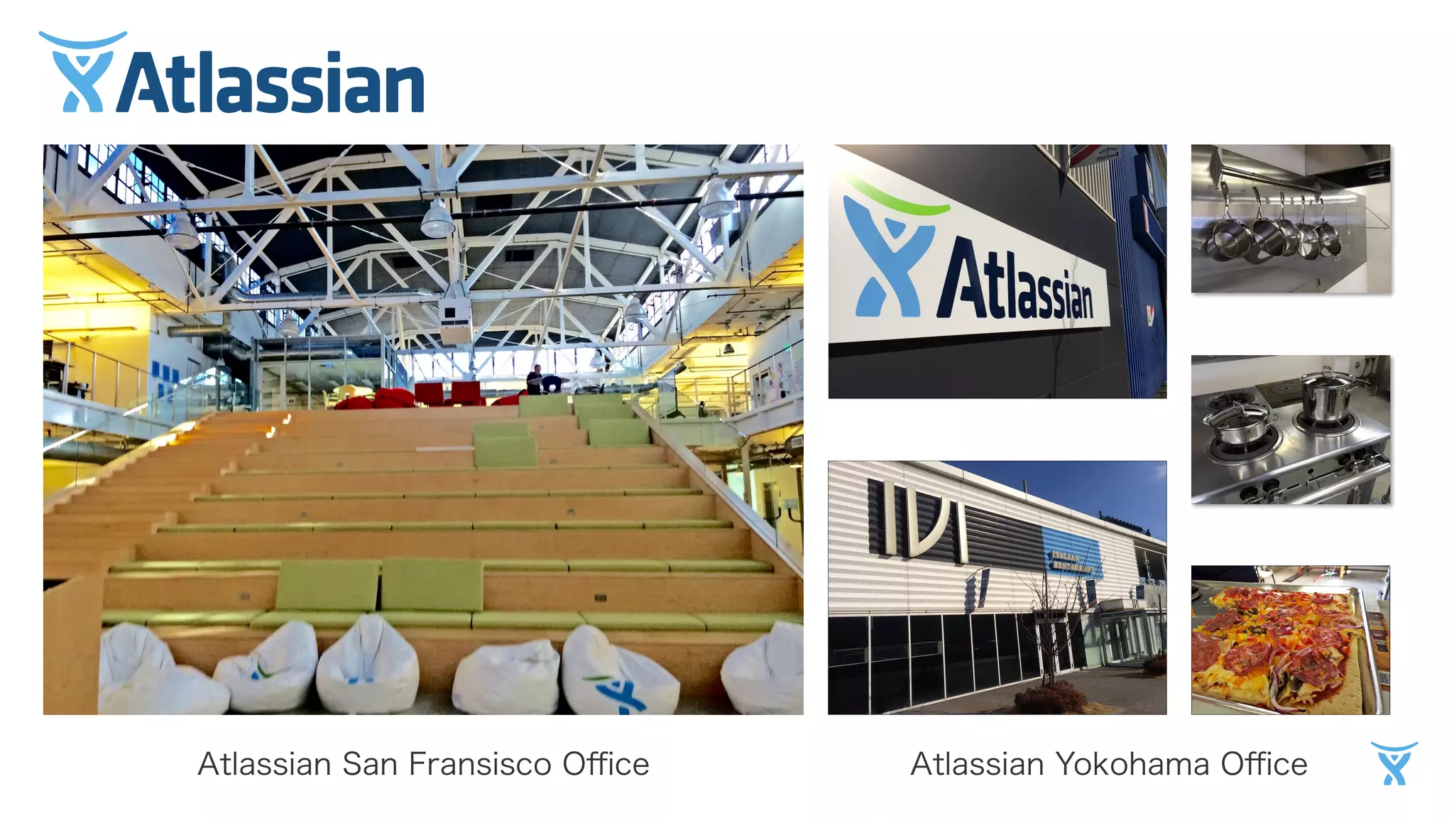 Atlassian San Fransisco Office Atlassian Yokohama Office 
 