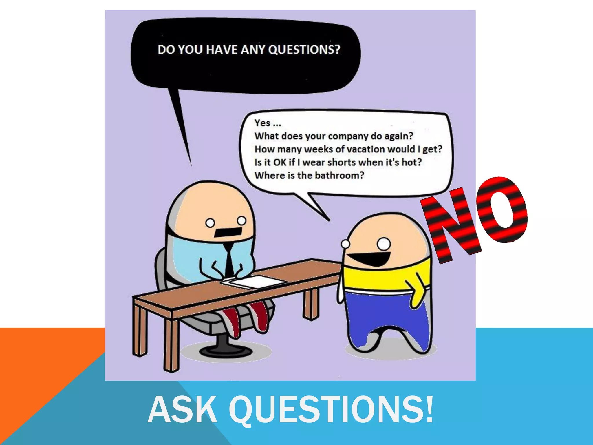 ASK QUESTIONS!
 