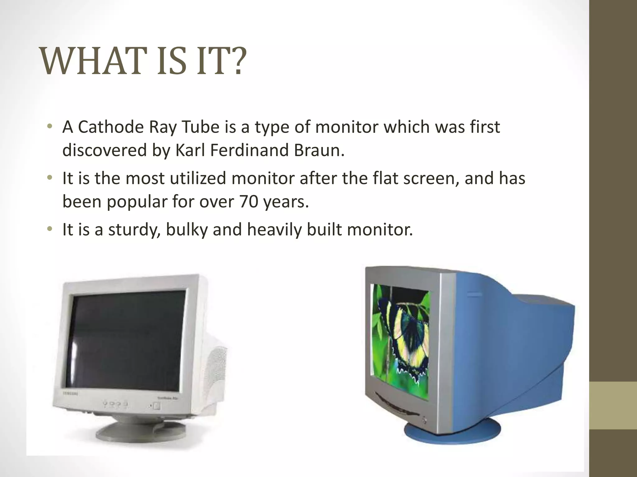 The Cathode Ray Tube | PPTX