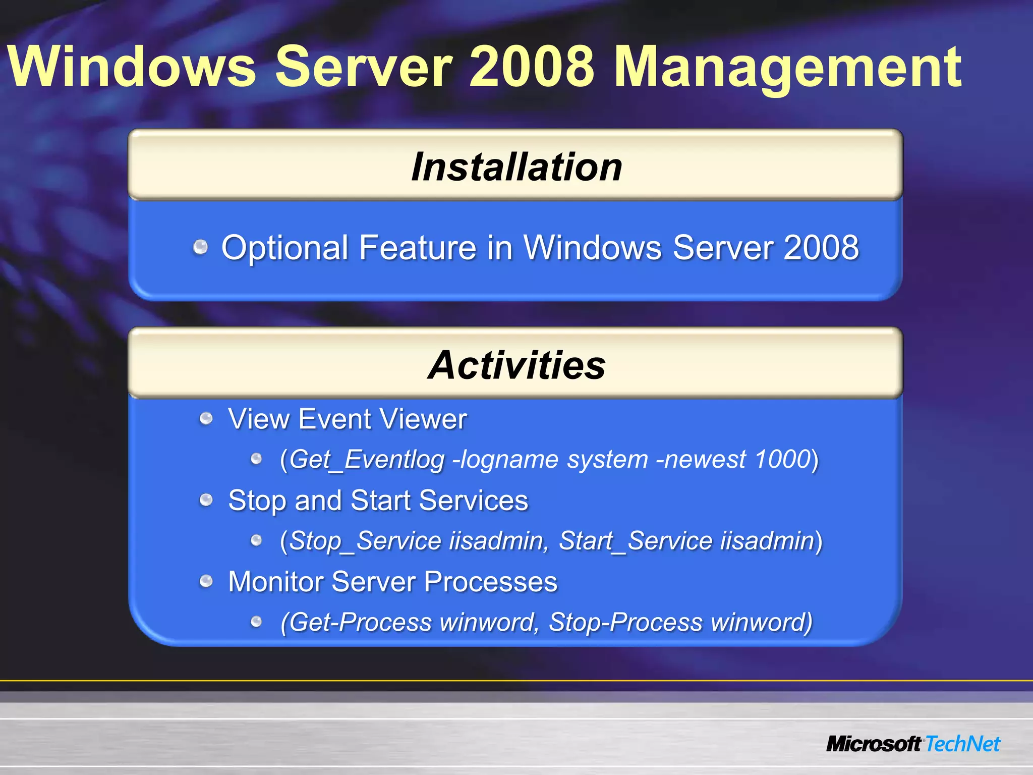 Introduction To Windows Power Shell