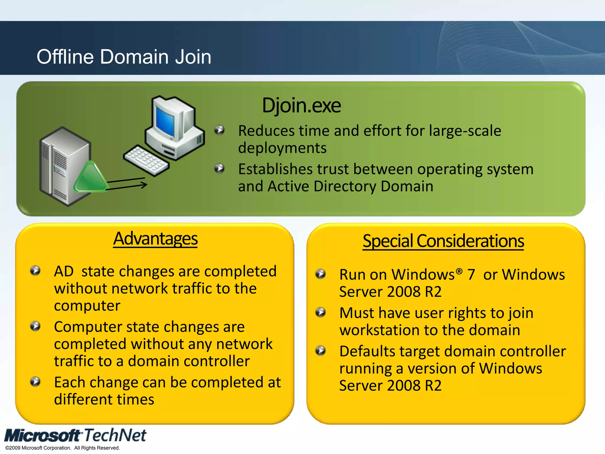 Enable Active Directory Recycle BinView Objects That Are in the Deleted Objects ContainerRestore Deleted ObjectsDemonstration: Working with the Active Directory Recycle Bin