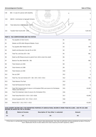 HARISH CHANDRA COMPUTATION OF INCOME 25 | PDF