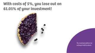 The investment platform for
exchange traded products
 