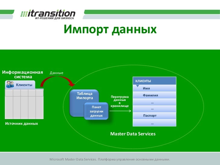 Microsoft Master Data Services Master Data Management Tool
