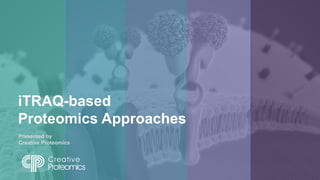 iTRAQ-based
Proteomics Approaches
Presented by
Creative Proteomics
 