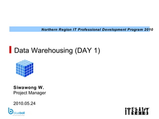 Data Warehousing (DAY 1) Siwawong W. Project Manager 2010.05.24 