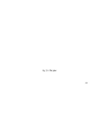 Fig 2.1- The plan
13
 