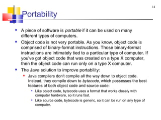 Itroduction about java | PPT