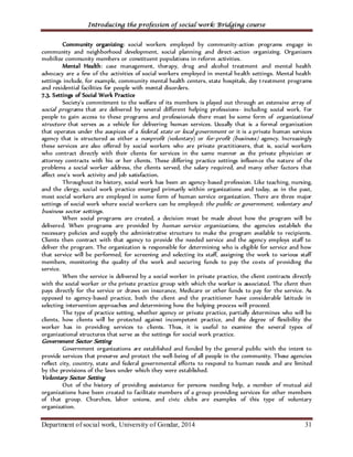 I troduction to Social Work Handout and practice | PDF