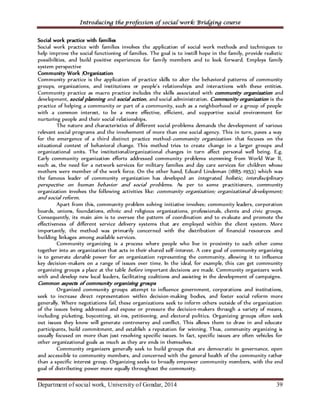 I troduction to Social Work Handout and practice | PDF