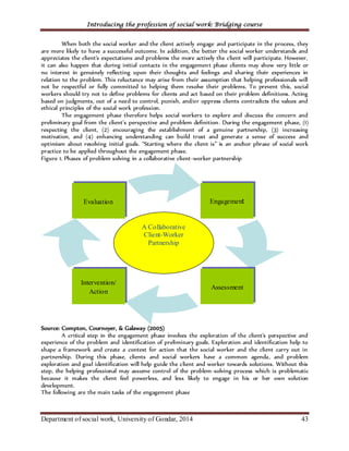 I troduction to Social Work Handout and practice | PDF