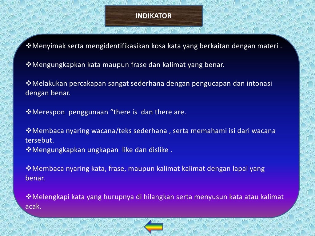 Materi kelas 5 sd tentang makanan,minumain,sayuran, dan