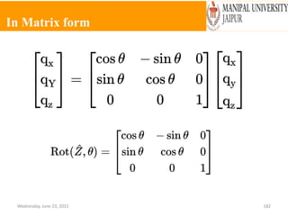 In Matrix form
Wednesday, June 23, 2021 182
 