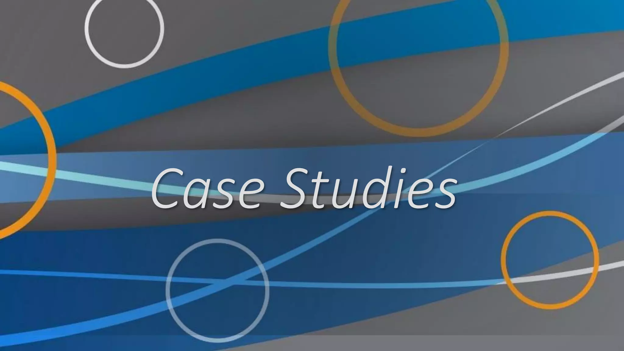 17
Copyright Solace
Confidential
Case Studies
 