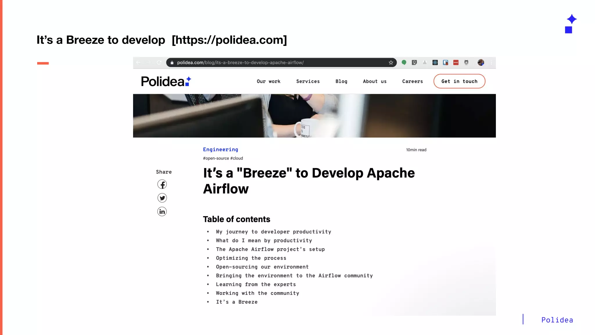 Polidea
It’s a Breeze to develop [https://polidea.com]
 