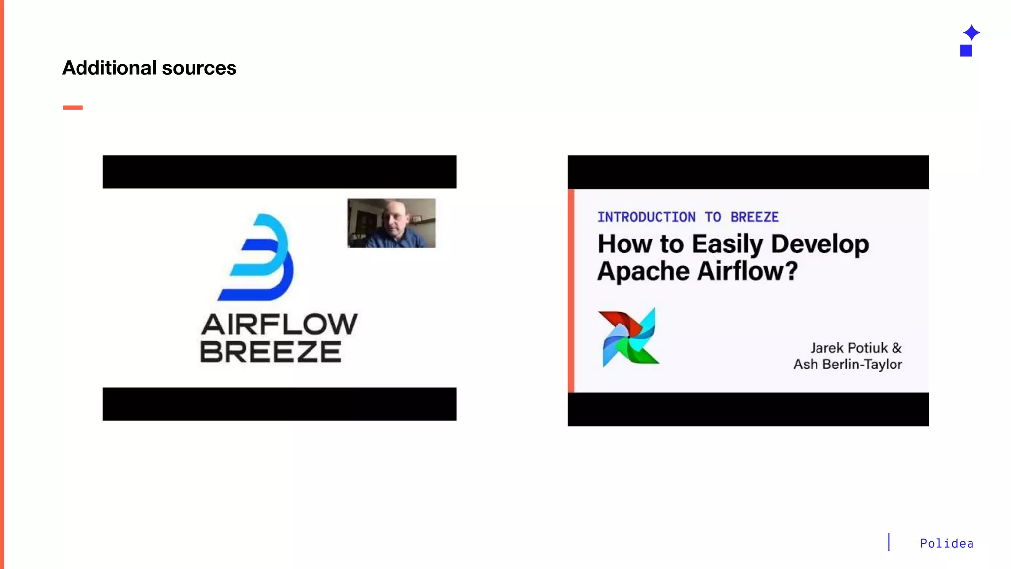 Polidea
Additional sources
 