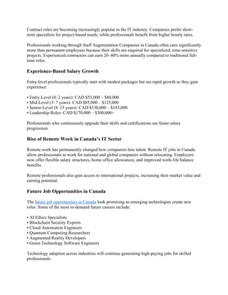 IT Salary Benchmarks in Canada for 2026 - What Are Top Roles Really ...