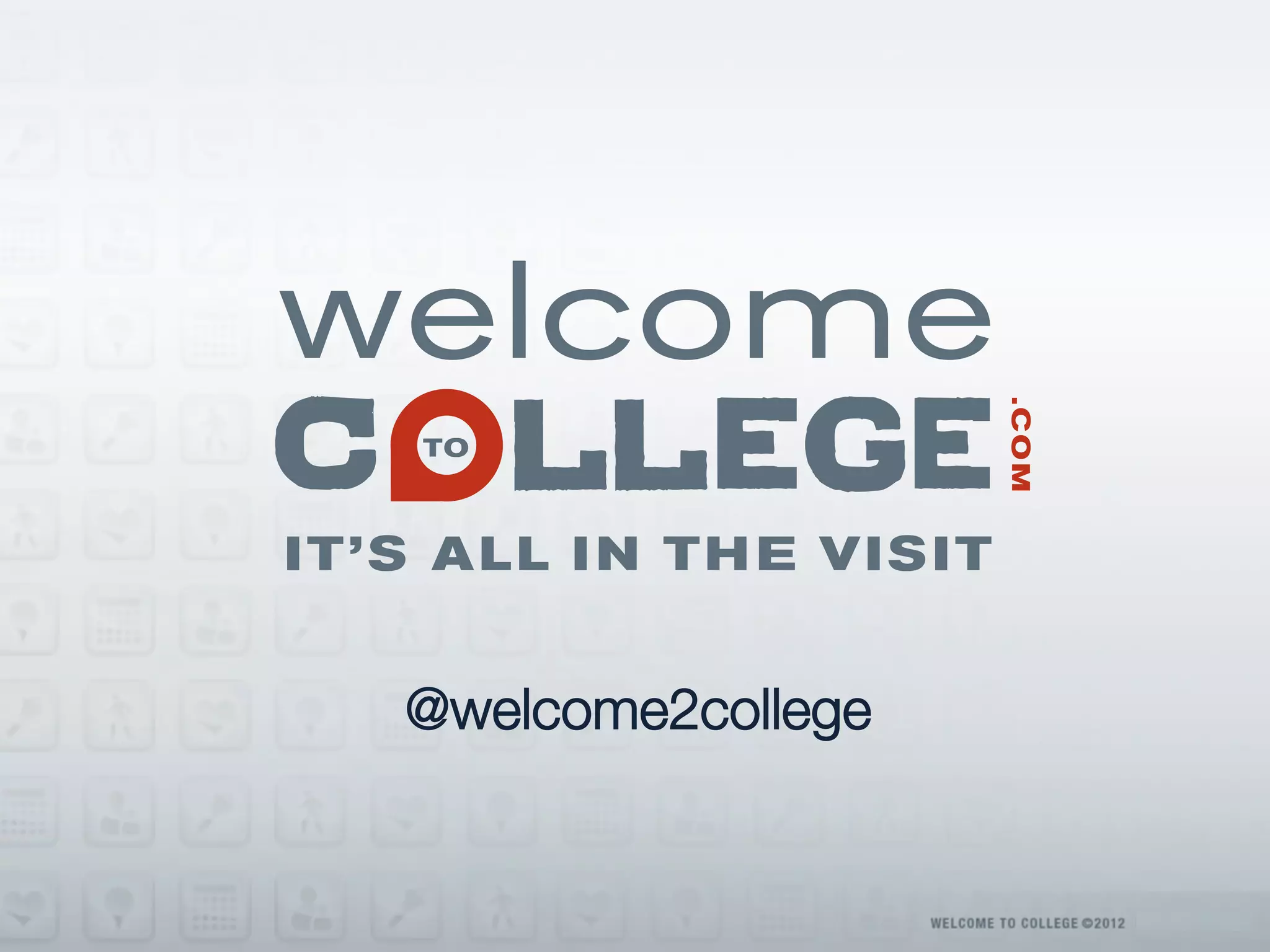 @welcome2college
 