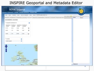 INSPIRE Geoportal and Metadata Editor
 