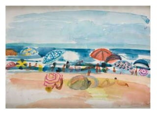 Itsasoa margolarien begietatik