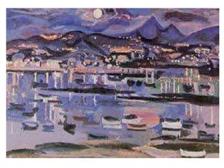 Itsasoa margolarien begietatik