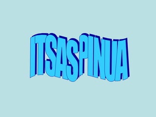 Pinua Project Itsas pinua | PPT