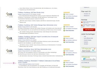 ITsax.de: Technische Neuerungen