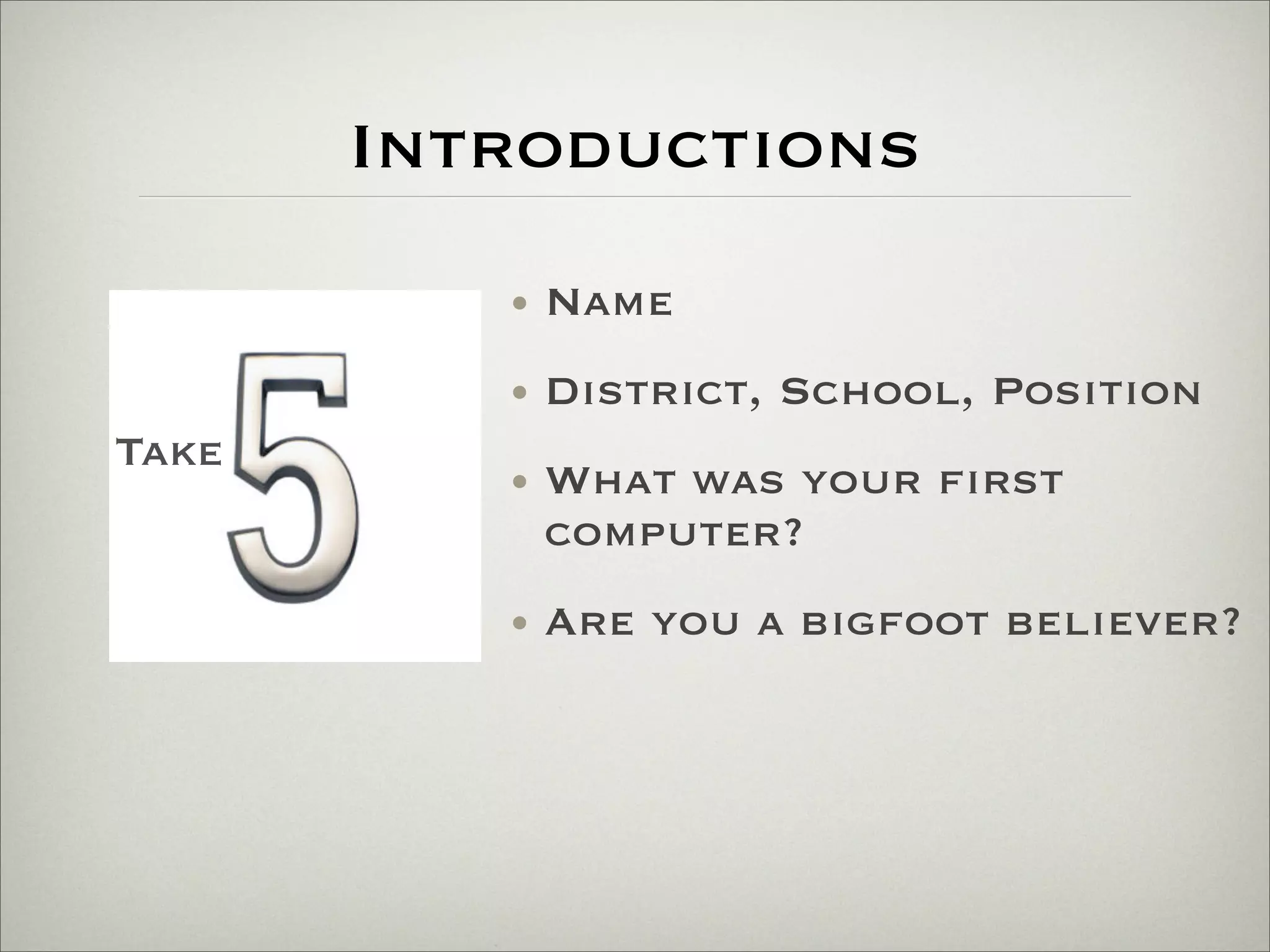 ITSC 2009 Admin Workshop