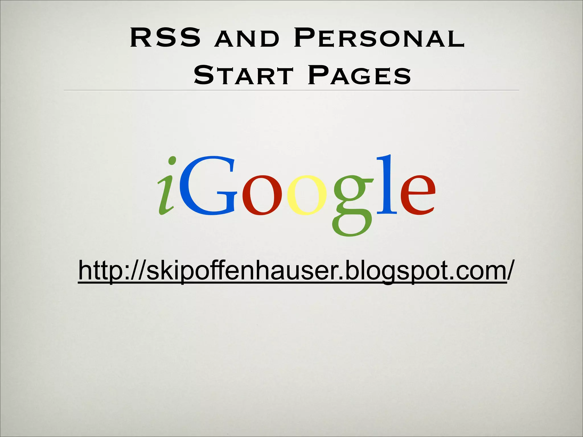 ITSC 2009 Admin Workshop