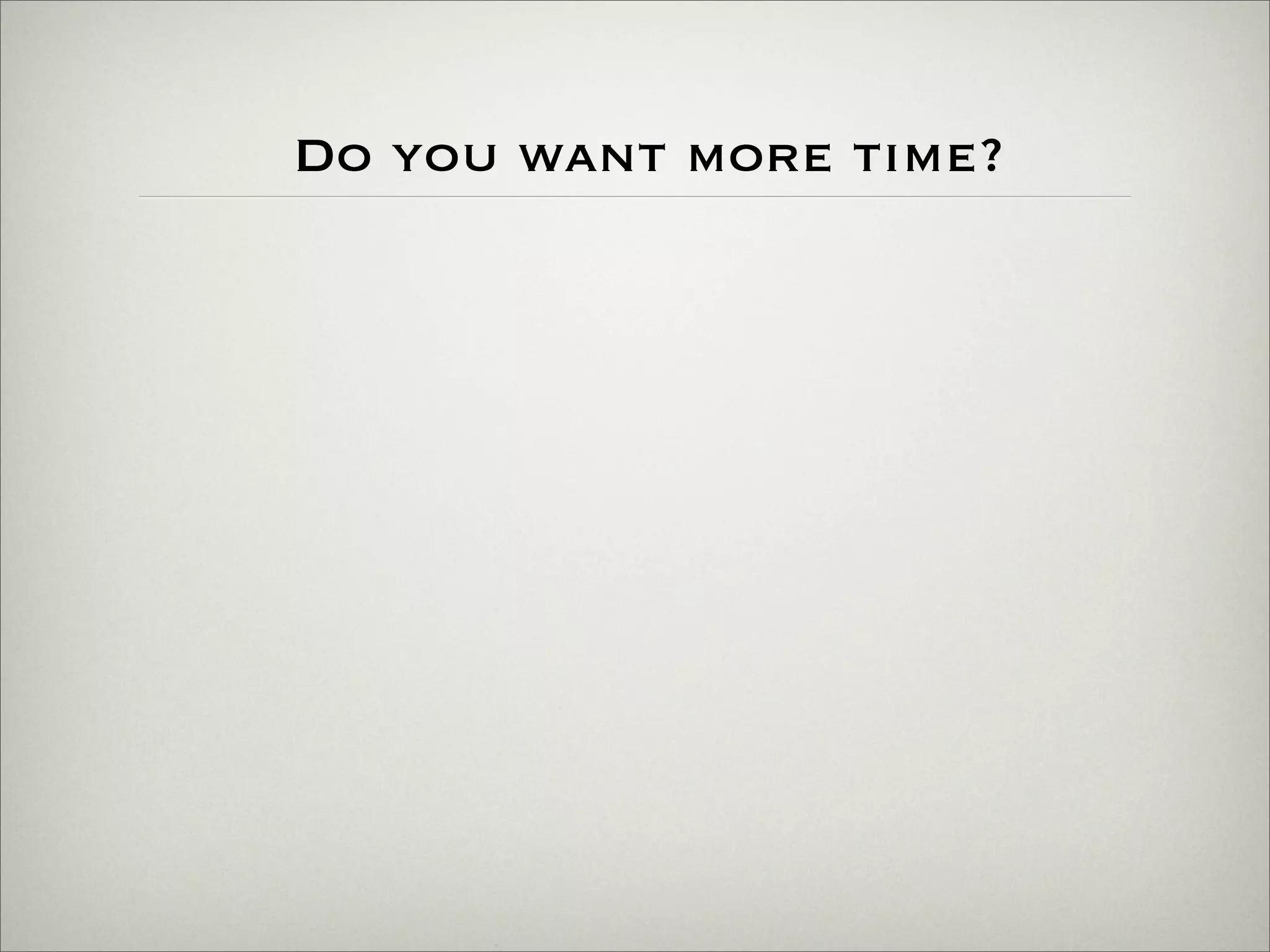 ITSC 2009 Admin Workshop