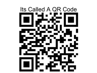 Its Called A QR Code 