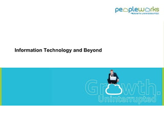 Information Technology and Beyond
1
 
