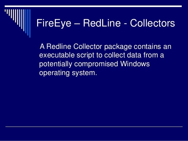 redline collector